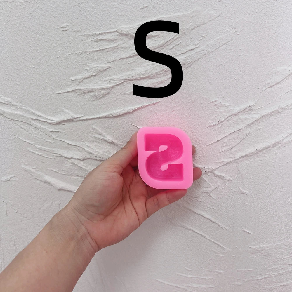 Gingerbread Alphabet & Numbers Silicone Mold