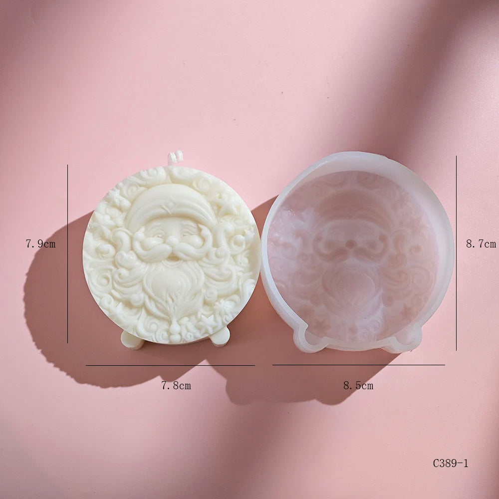 Christmas Santa DIY Candle Mold