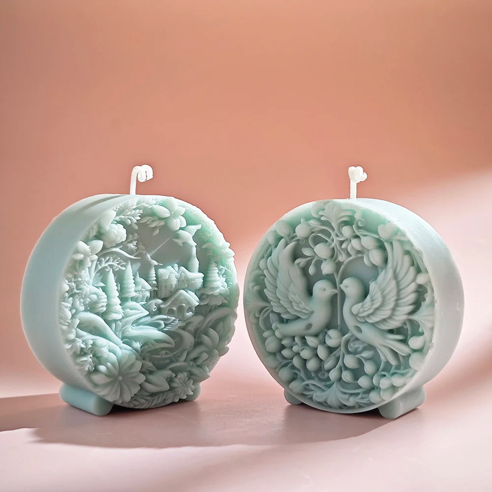 Secret Realm Christmas Forest Molds for Candle