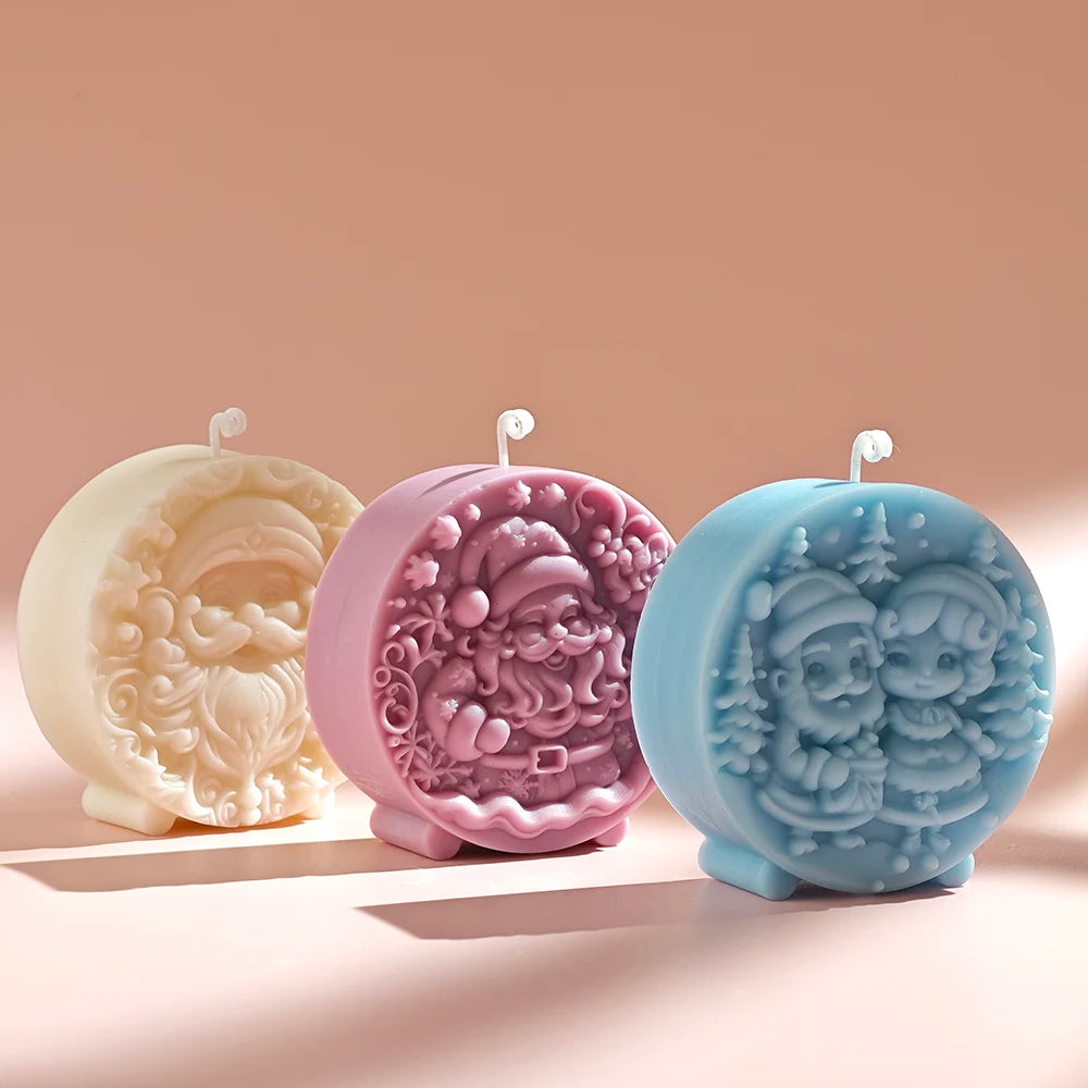 Christmas Santa DIY Candle Mold