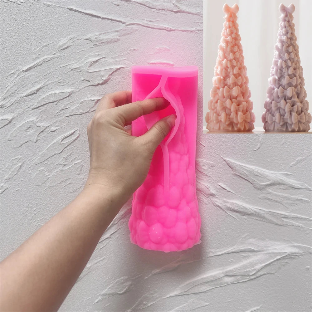 Christmas Bow Tree Silicone Mold