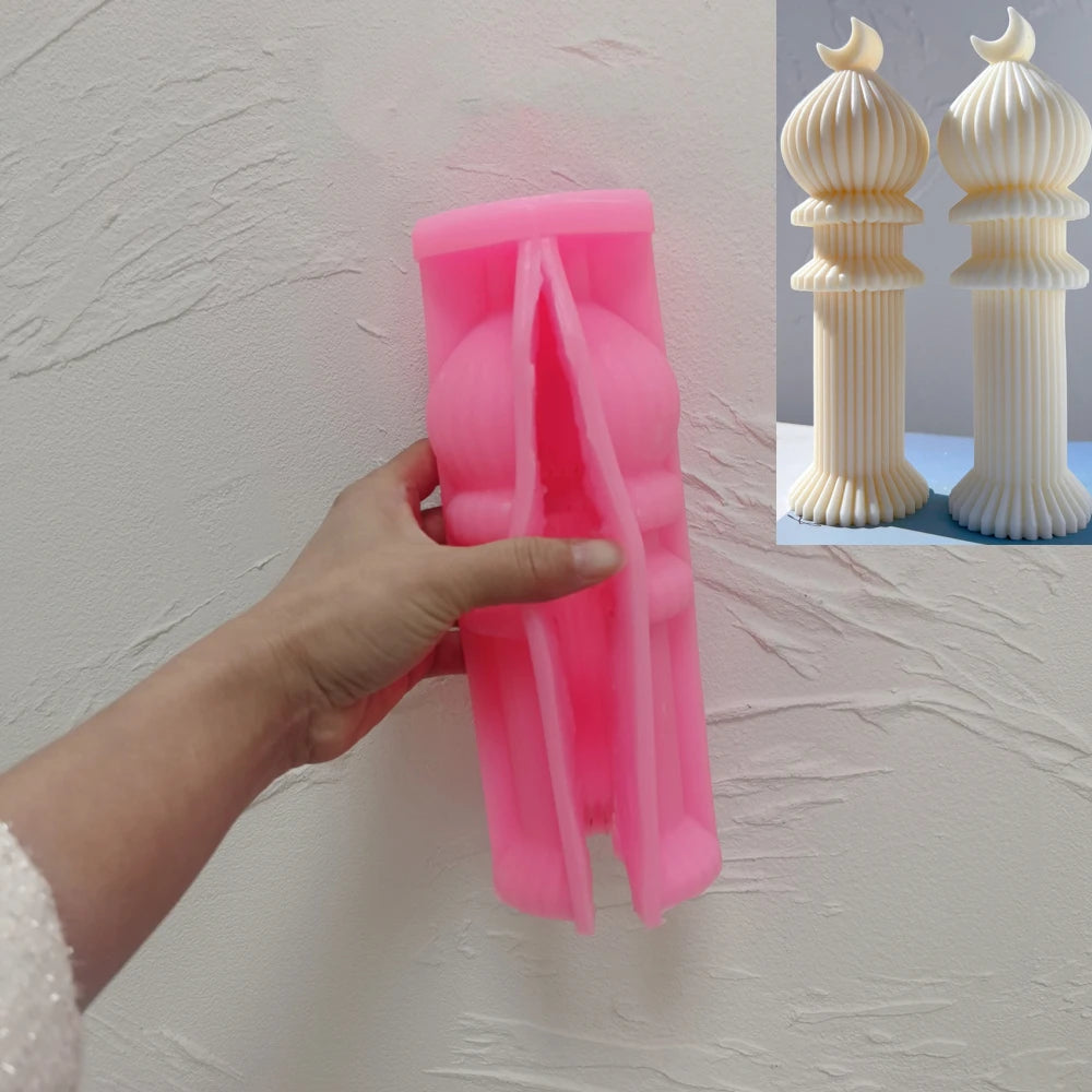 Islamic Ramadan Decor Silicone Candle Mold