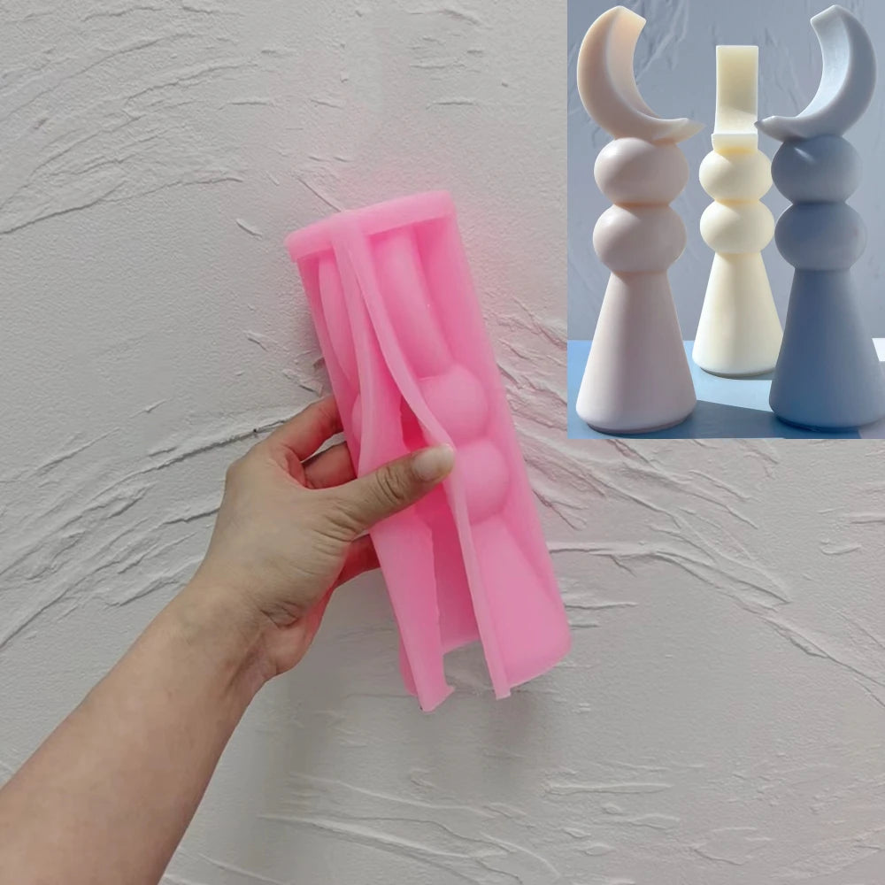 Islamic Ramadan Decor Silicone Candle Mold