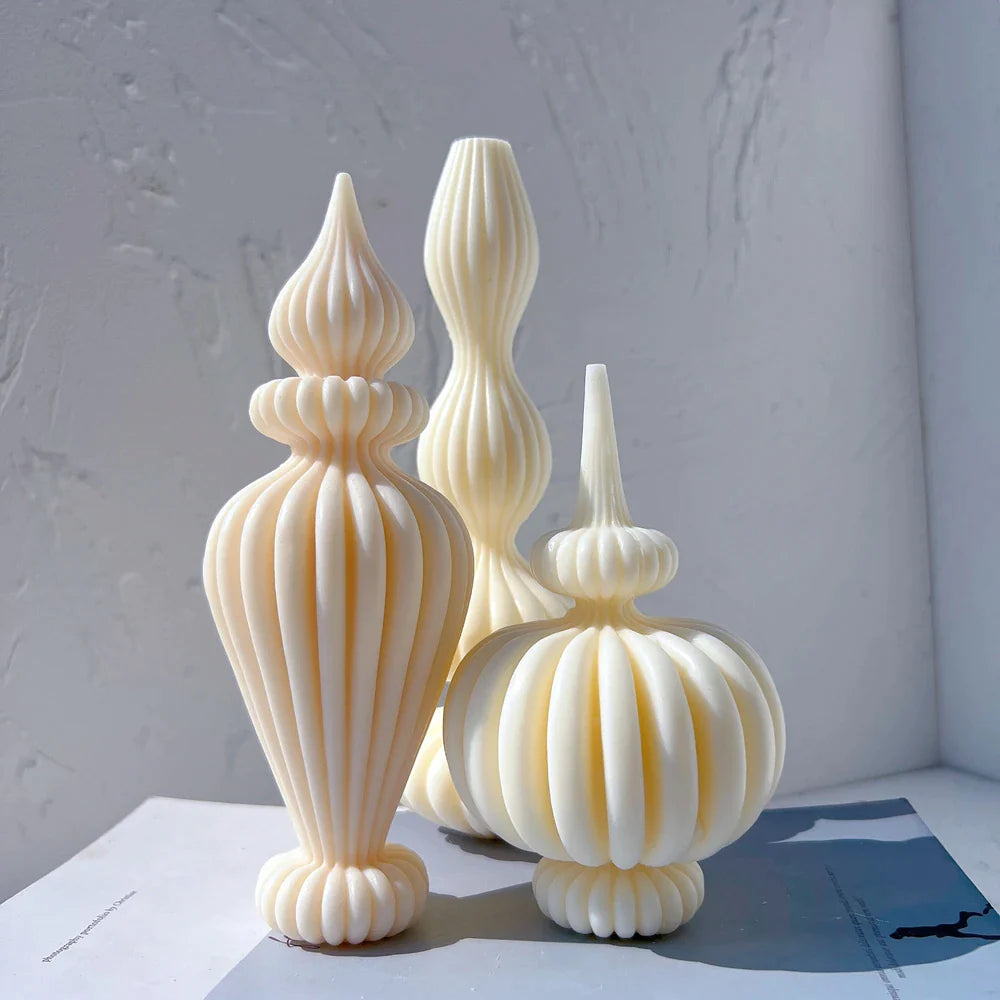 Irregular Pillar Candle Mold