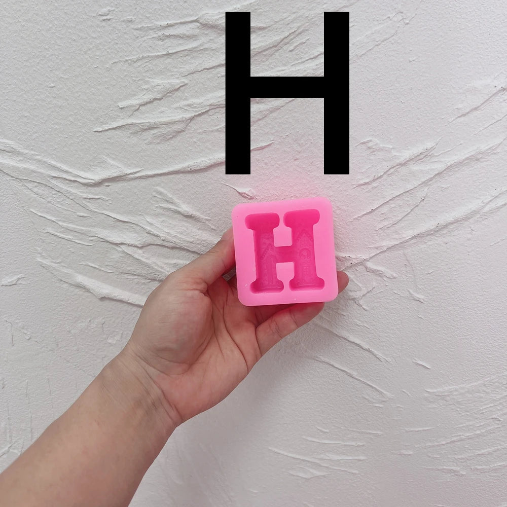 Gingerbread Alphabet & Numbers Silicone Mold