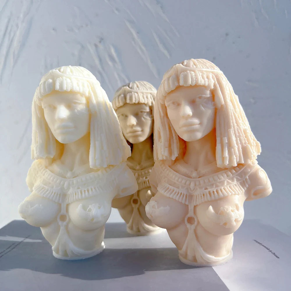 Egyptian Queen Cleopatra Candle Molds