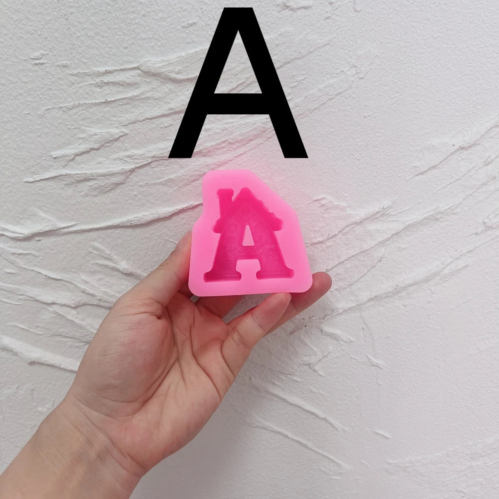 Gingerbread Alphabet & Numbers Silicone Mold