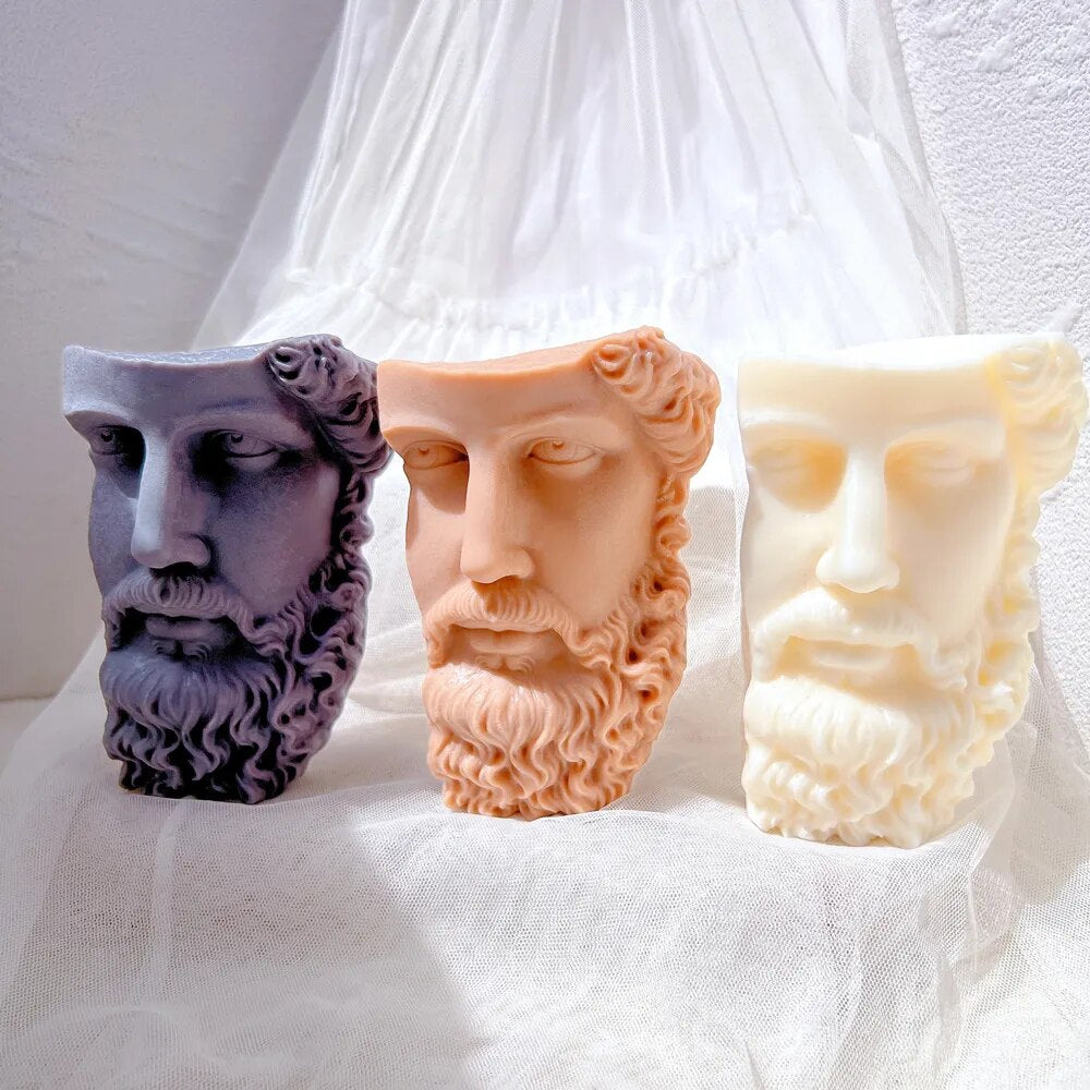 Michelangelo Inspired Candle Mold