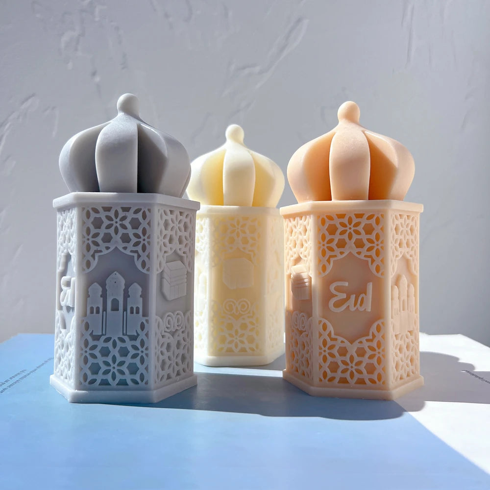 Eid Mubarak Lantern Candle Mold