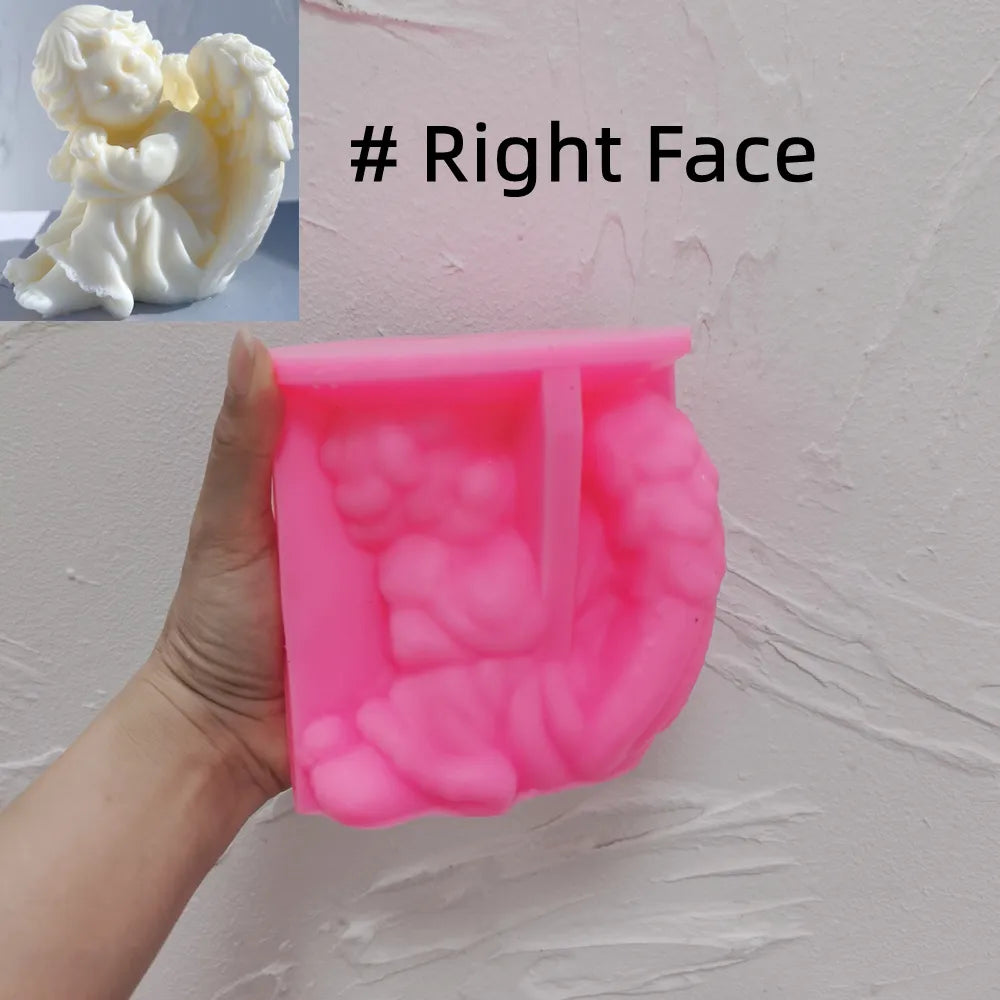Cherub Candle Mold Silicone
