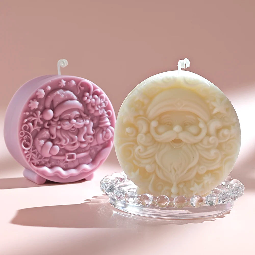 Christmas Santa DIY Candle Mold
