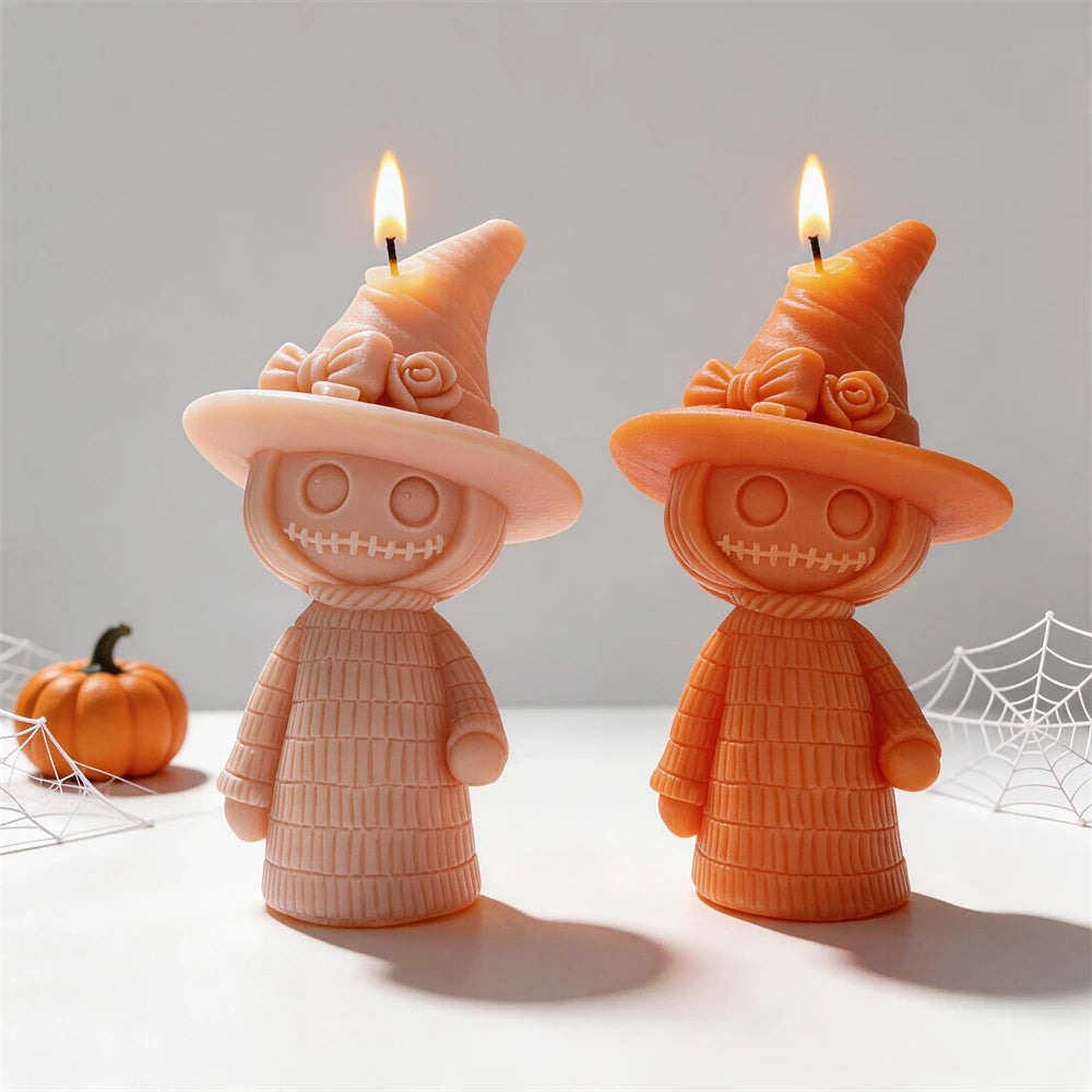 Halloween Witch Silicone Candle Mold
