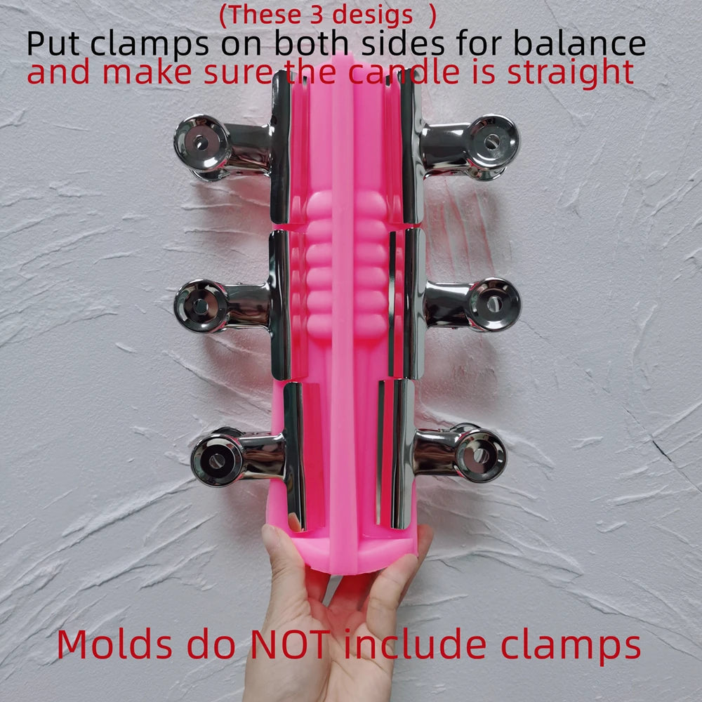 24CM Tall Taper Spiral Candle Mold