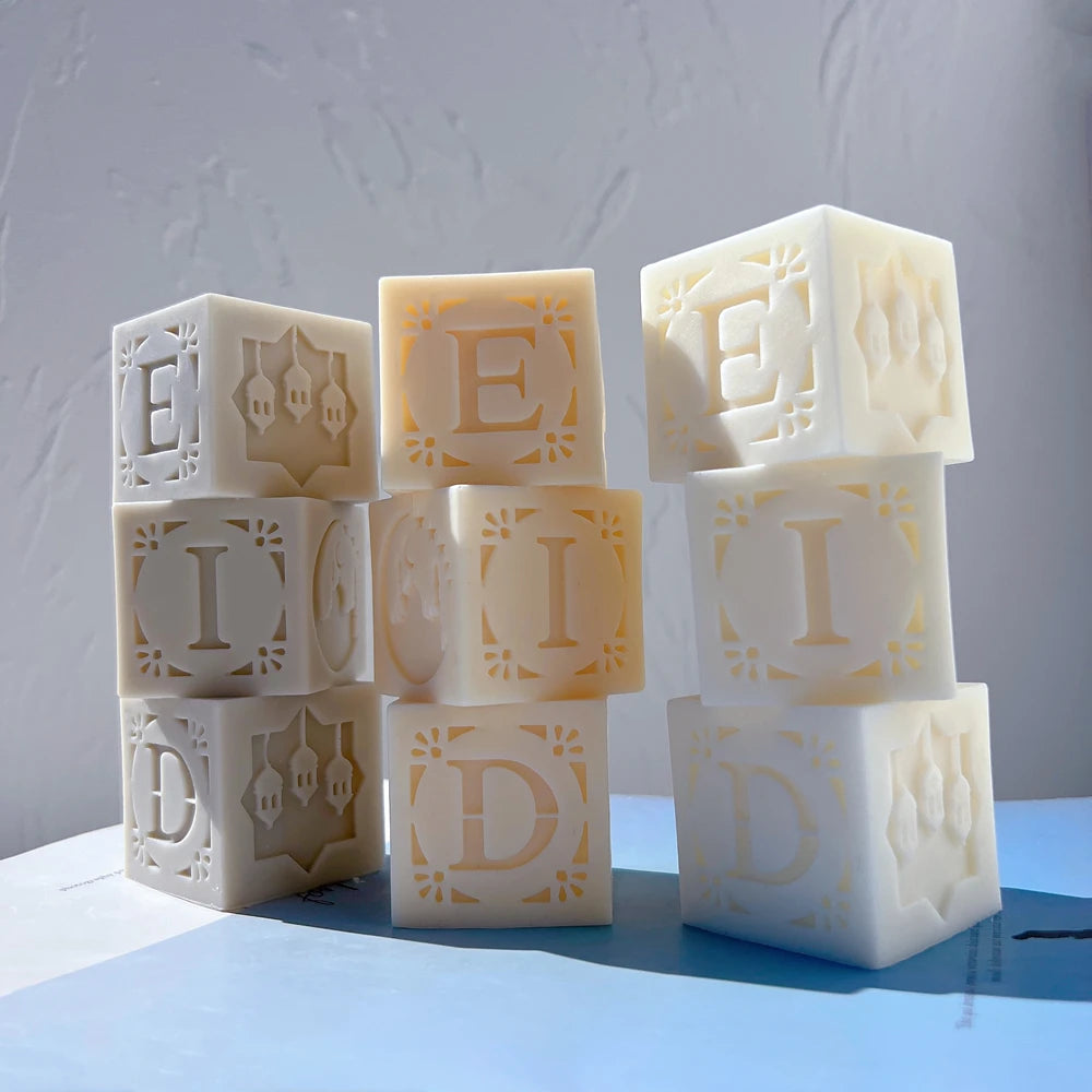 Ramadan Eid Mubarak Decorations Candle Mold