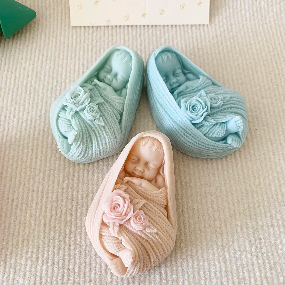 Rose Baby Silicone Mold