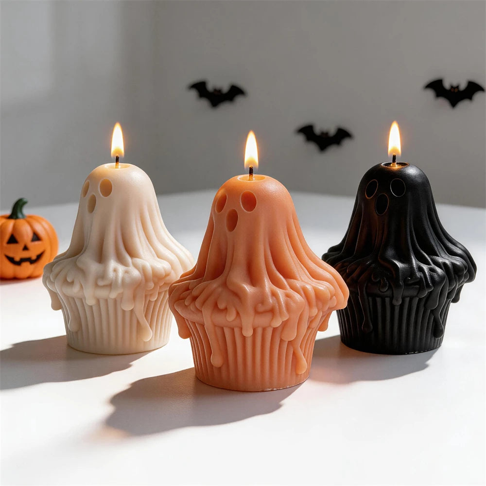 Ghost Figurine Candle Mold β Spooky DIY Halloween Fun
