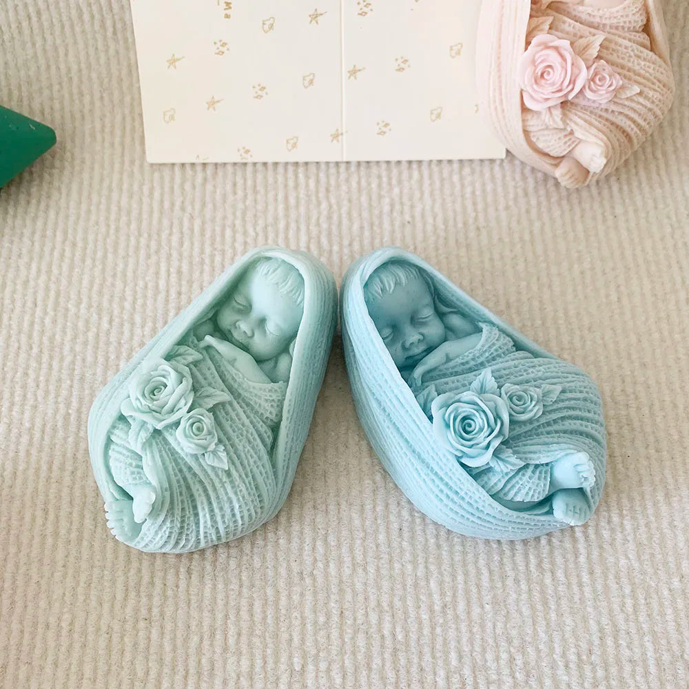 Rose Baby Silicone Mold