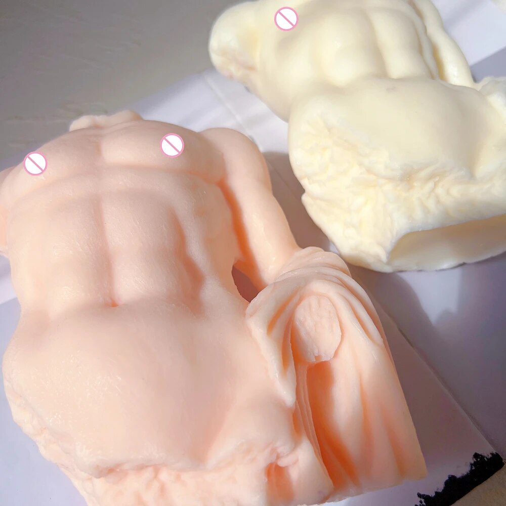 Greek Roman Torso Antique Body Sculpture Unique Candle Mold