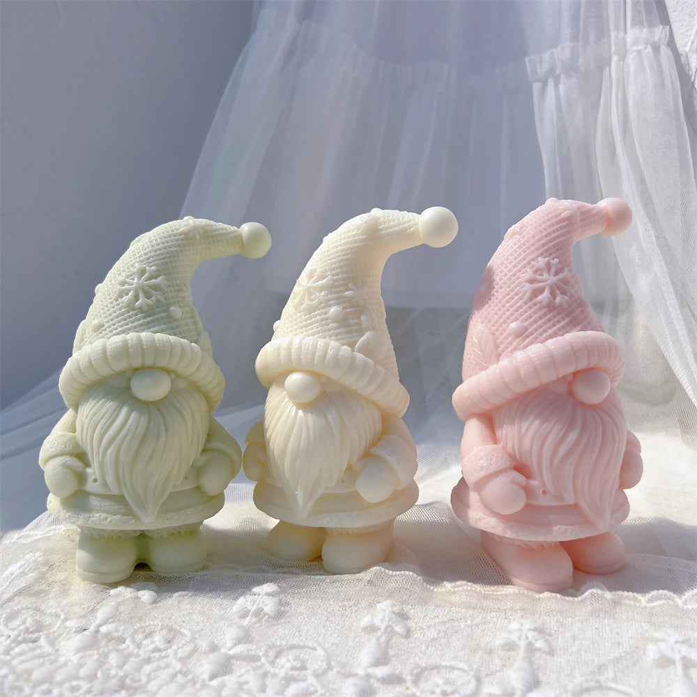 Christmas Gnome Candle Mold