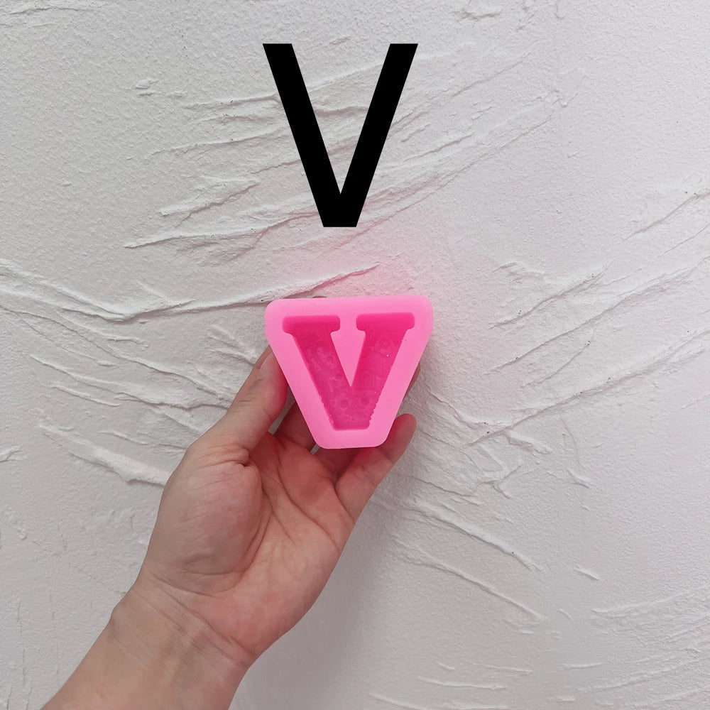 Gingerbread Alphabet & Numbers Silicone Mold