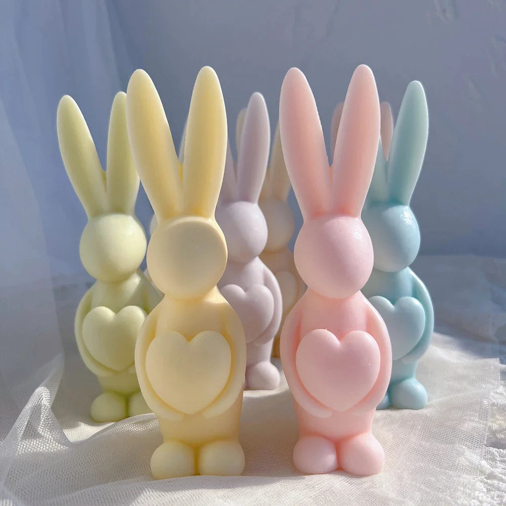Lop Rabbit Candle Molds