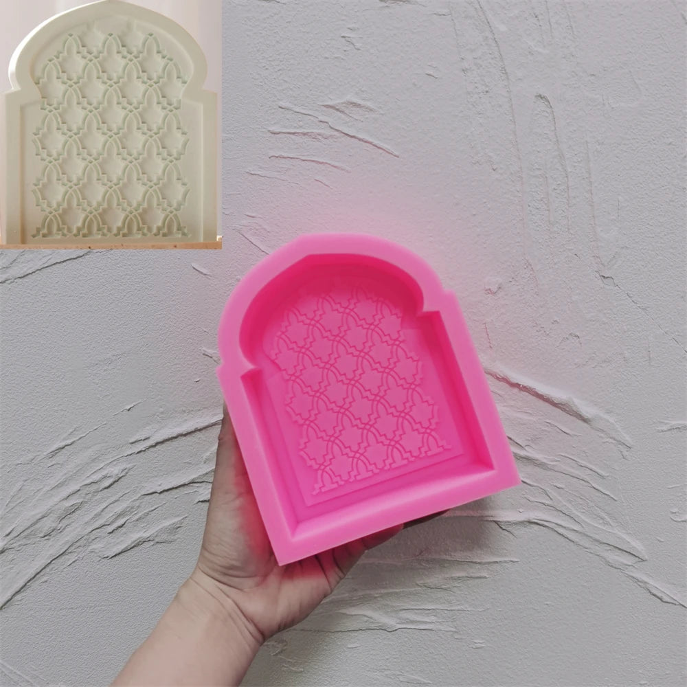 Islamic Ramadan Decor Silicone Candle Mold