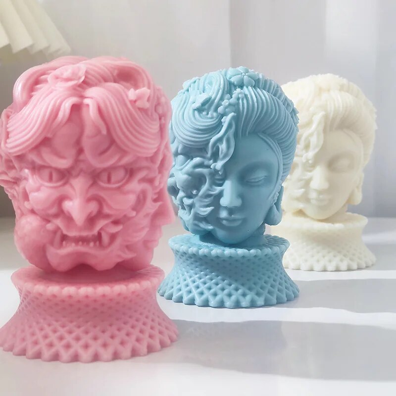 Woman Demon Candle Mold