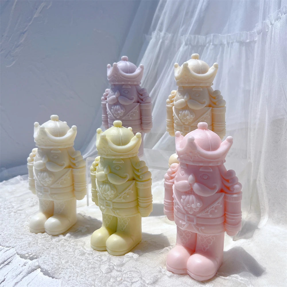 Nutcracker with Crown Silicone Mold
