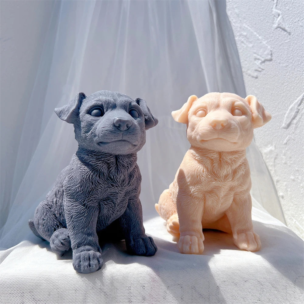 Retriever Dog Candle Mold