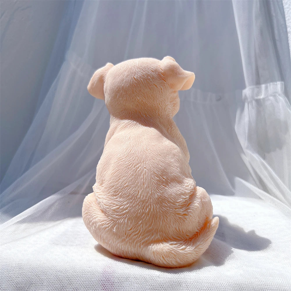 Retriever Dog Candle Mold