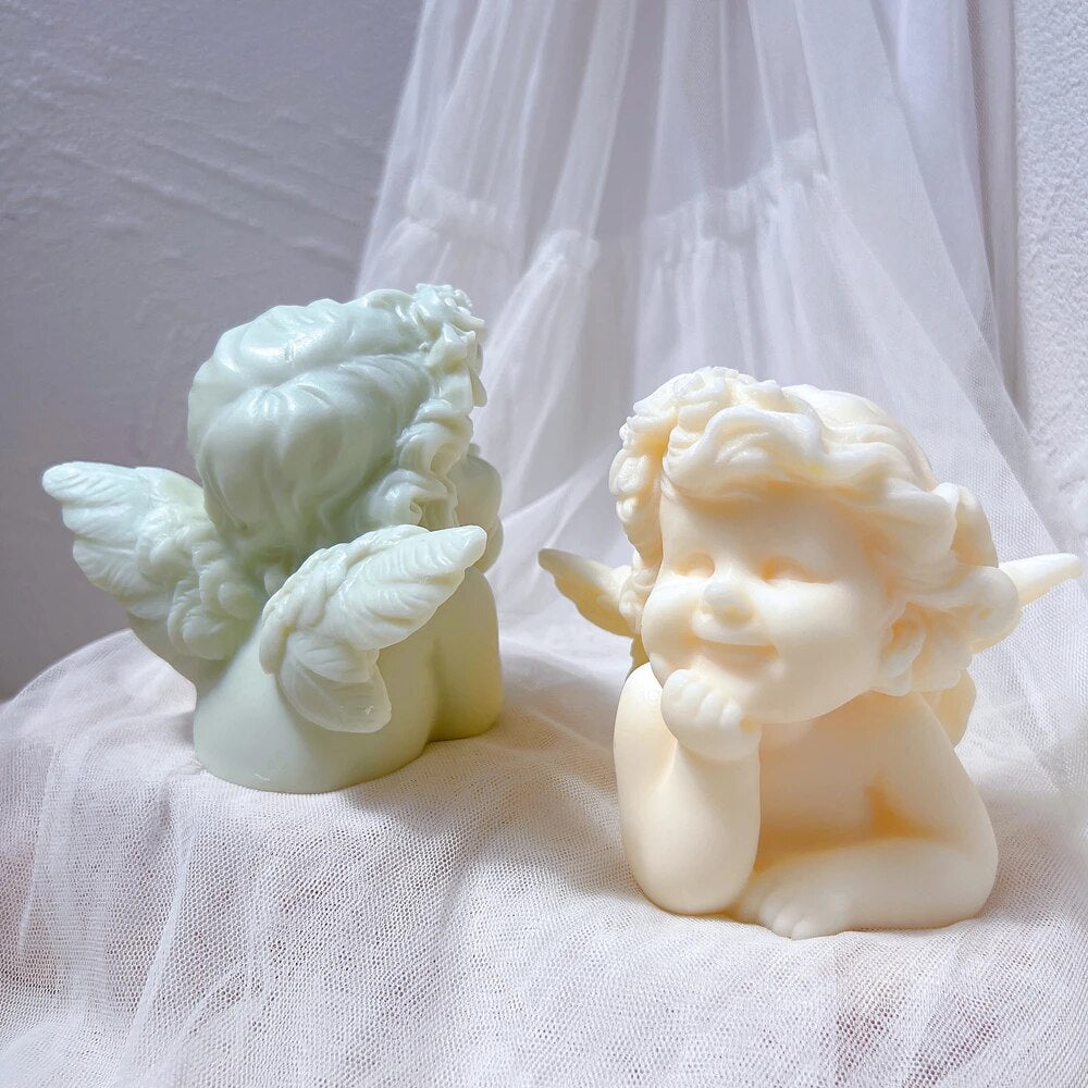 Lady Sculpture Pixie Candle Mold