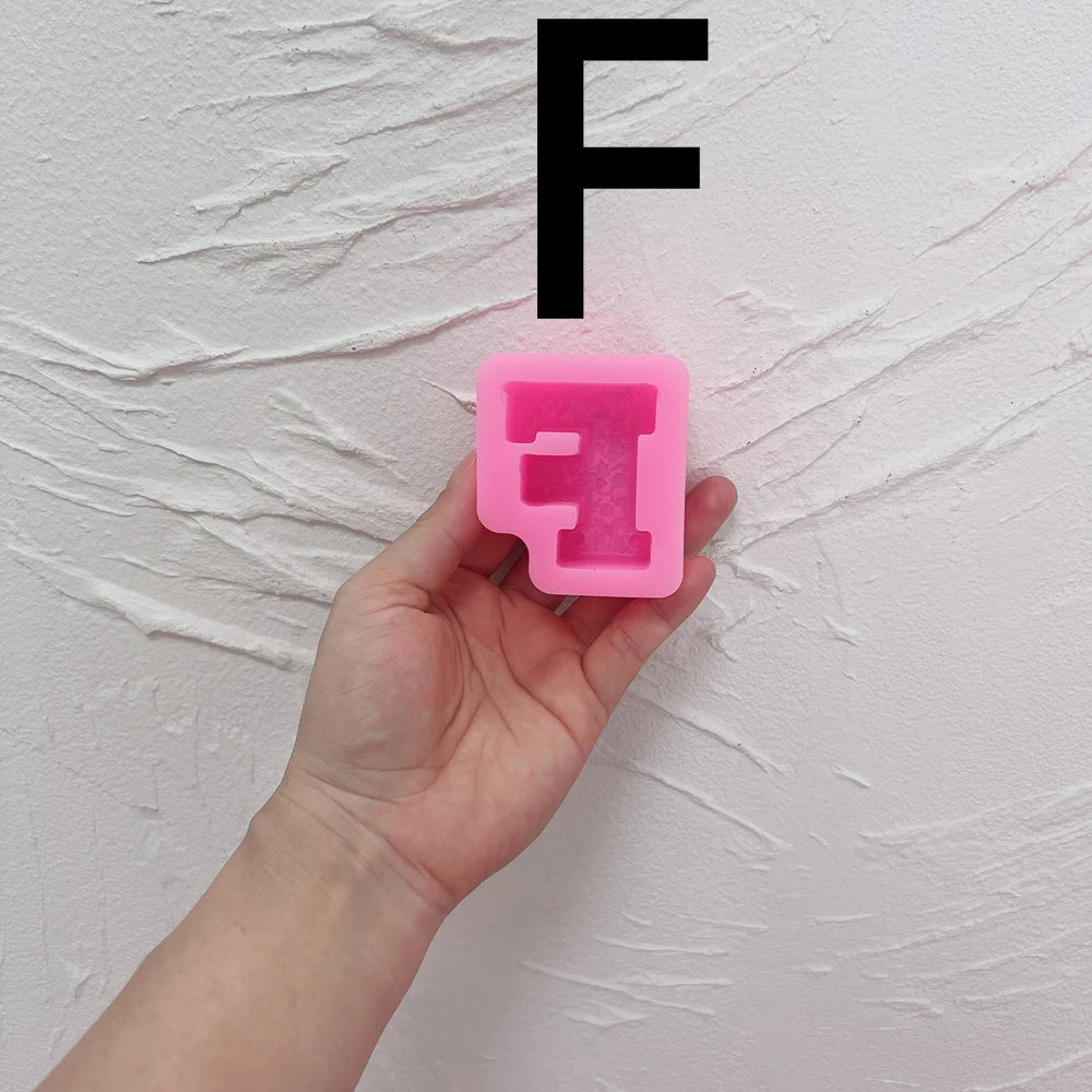 Gingerbread Alphabet & Numbers Silicone Mold