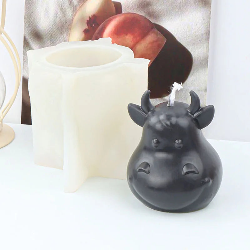 Cartoon Candle Mold Silicone