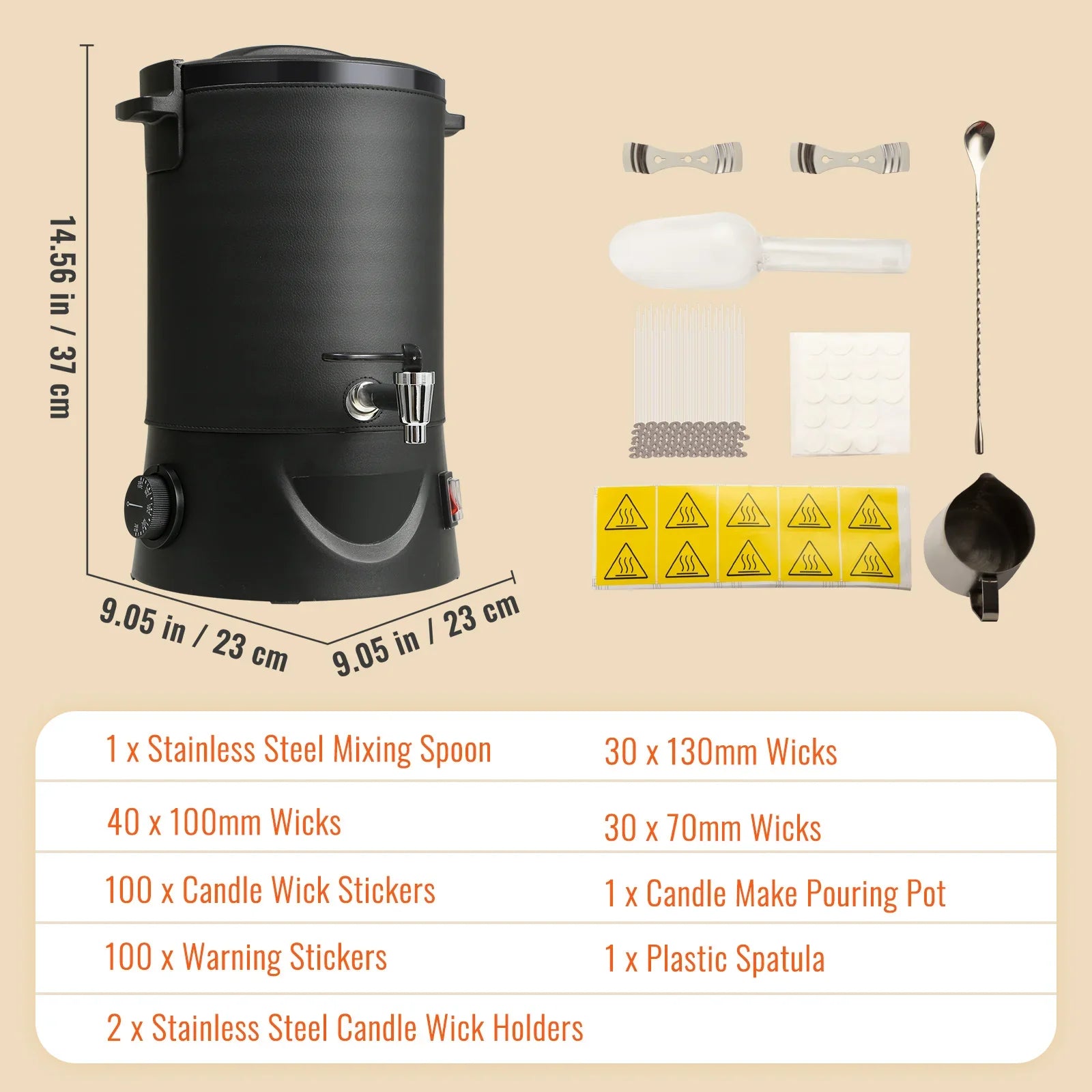 Wax Melter for Candle Making