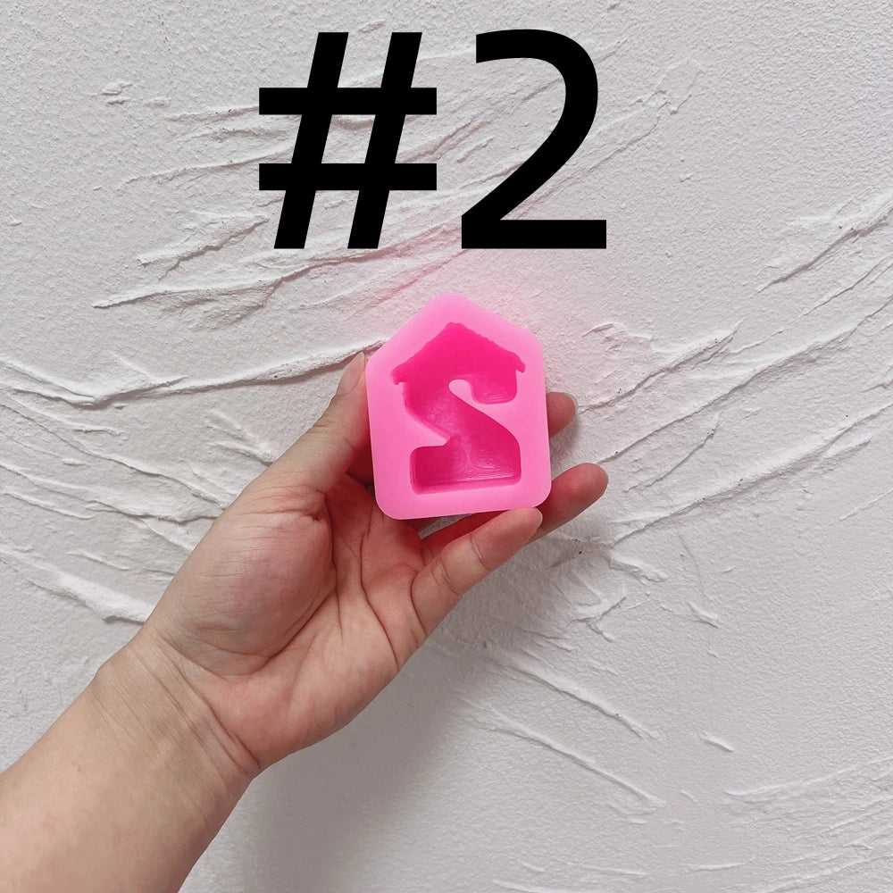 Gingerbread Alphabet & Numbers Silicone Mold