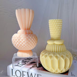 Boho Style Vase Candle Mold