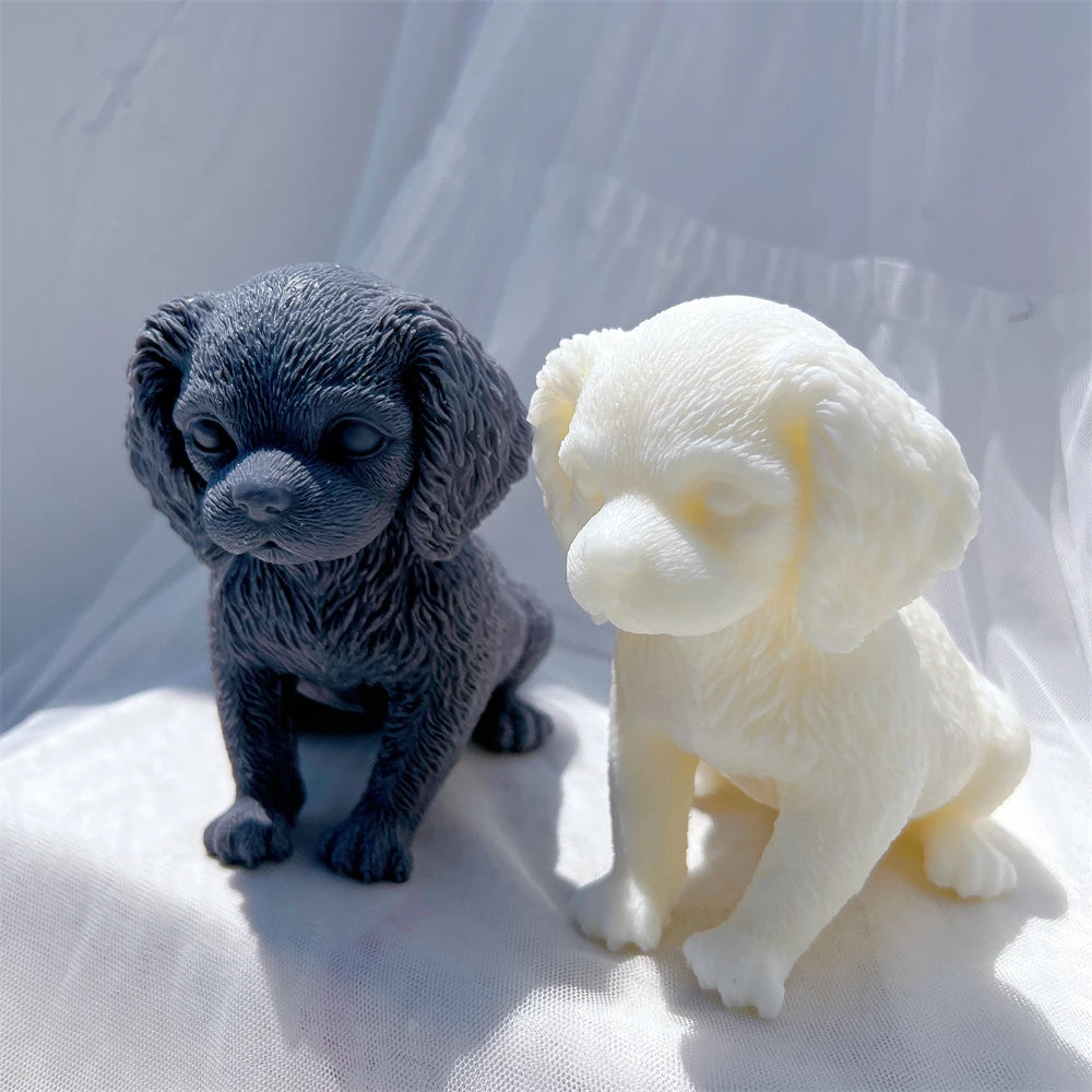 Cavalier King Charles Spaniel Dog Candle Mold