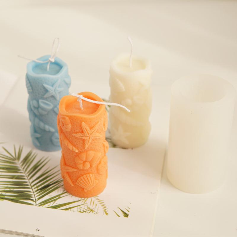 Transform Your Home into a Beach Paradise with Conch, Scallop, and Starfish Mold Candles Candles molds