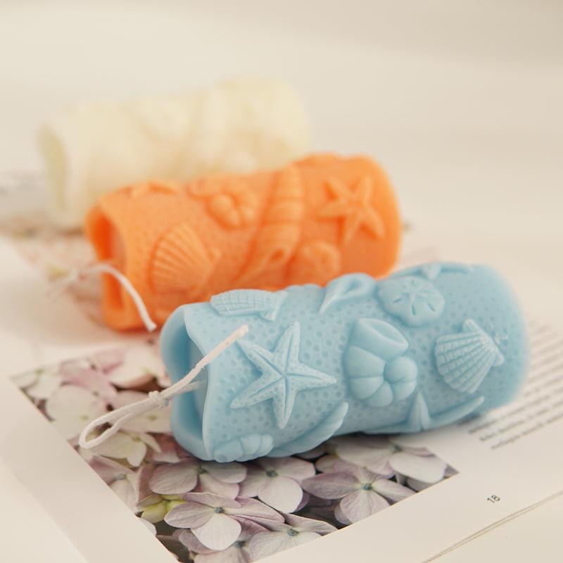 Transform Your Home into a Beach Paradise with Conch, Scallop, and Starfish Mold Candles Candles molds
