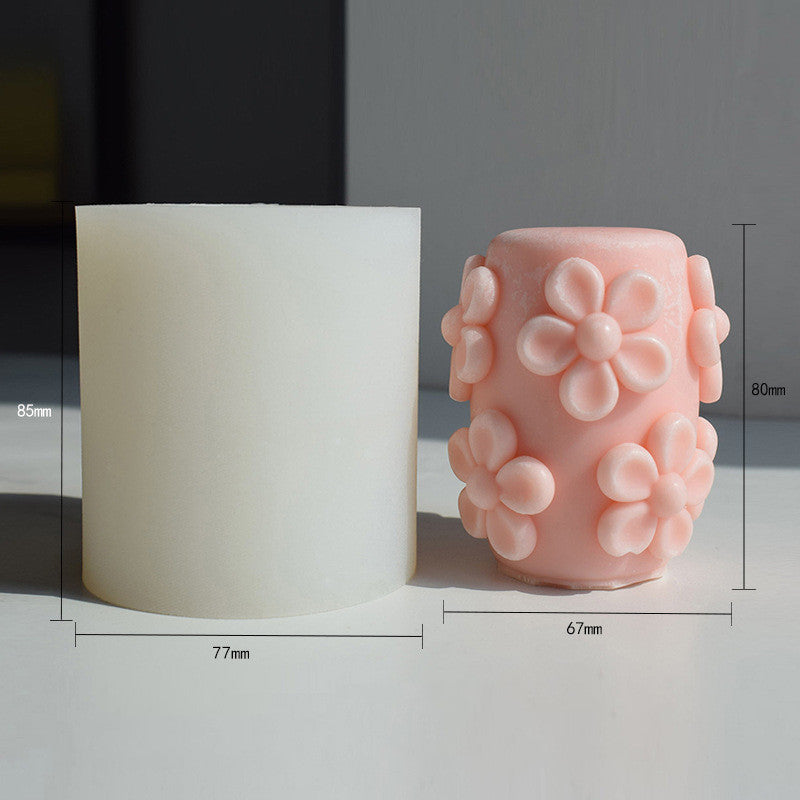 Transform Your Home with Flower Candle Mold Ornaments Candles molds