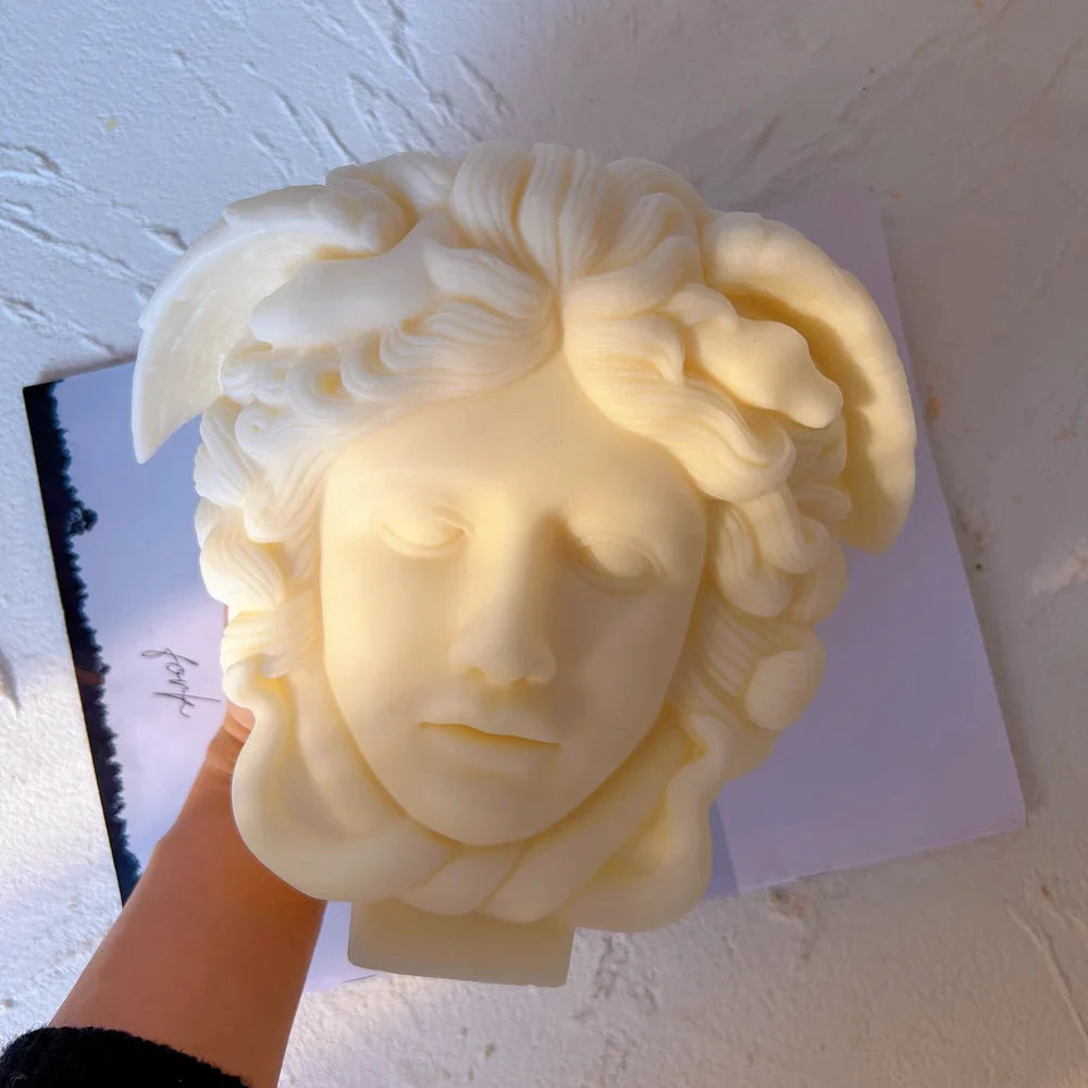 Medusa Candle Mold Silicone