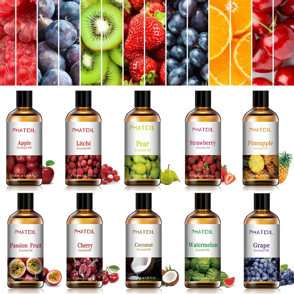 100ML Fruits Fragrance Oil for Candle Soap Making