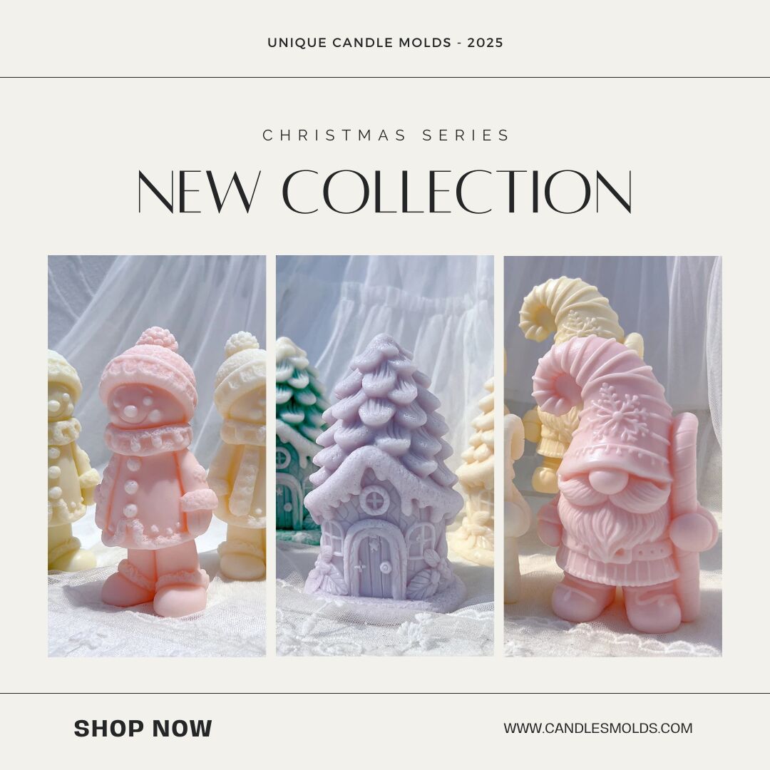 Candle Molds Chrstmas Series