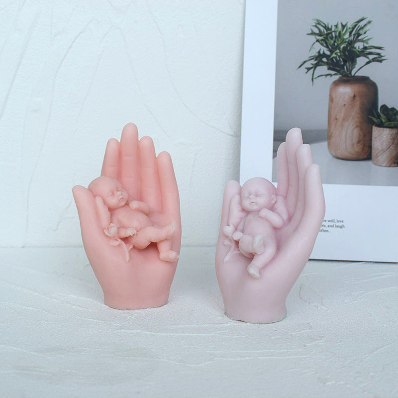Newborn Candle Silicone Mold