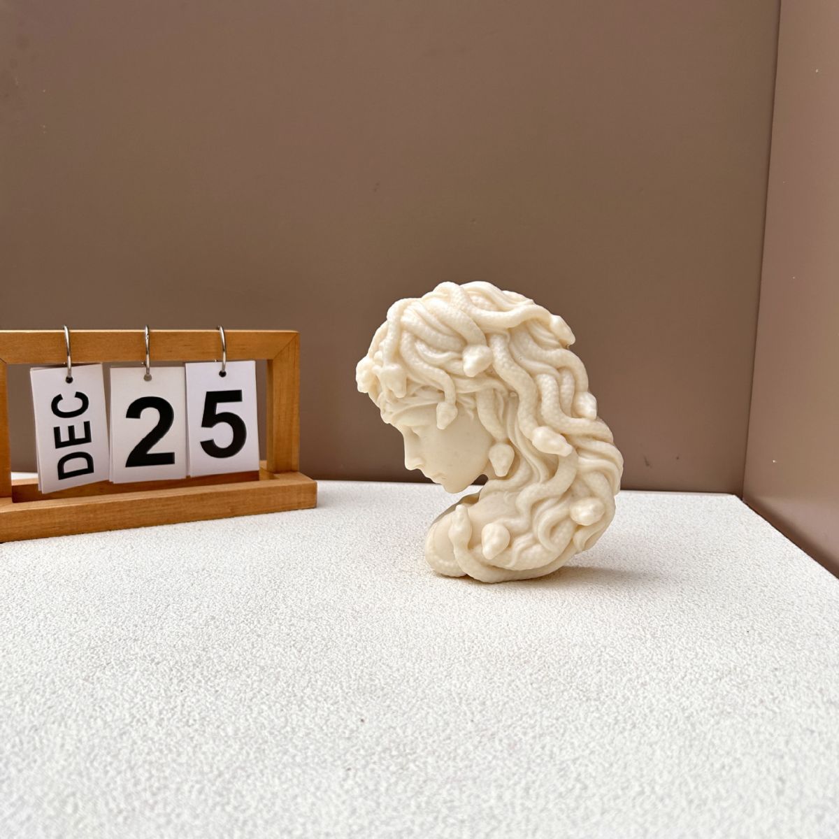 Half Face Medusa Silicone Candle Mold