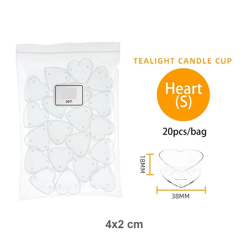 Tealight Candles Empty Cups