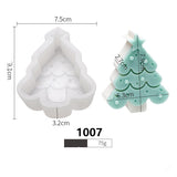 Christmas Silicone Candle Molds - Christmas Tree 