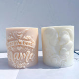 World Best Mama and Dad Candle Mold