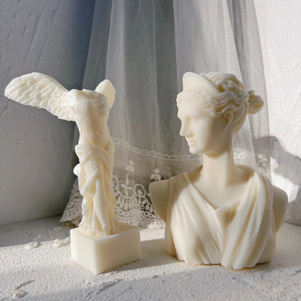 Goddess of Victory Candle Mold
