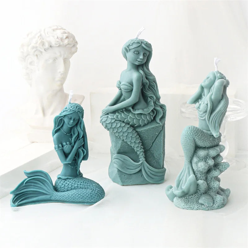 Mermaid Candle Mold